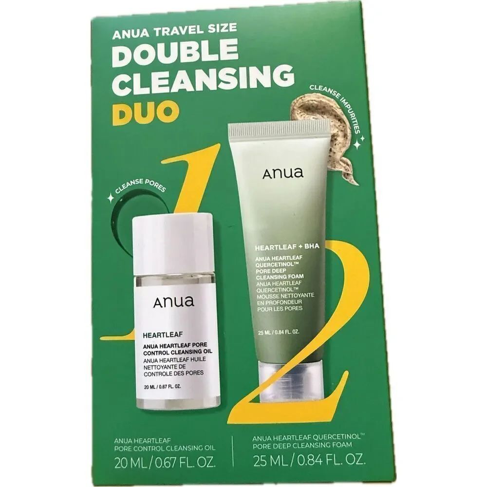 Anua Travel Size Double Cleansing Duo Set TR782